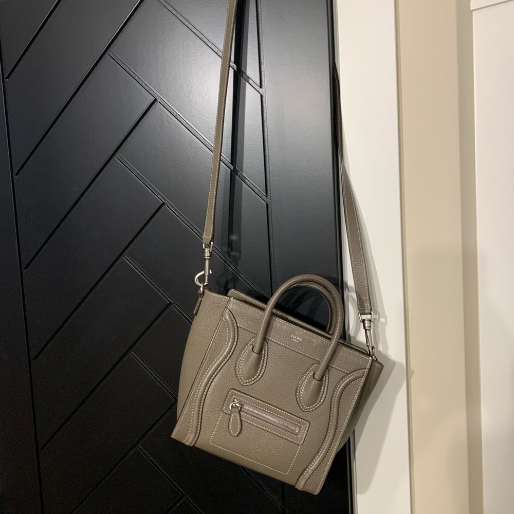 Céline Nano Micro Luggage crossbody